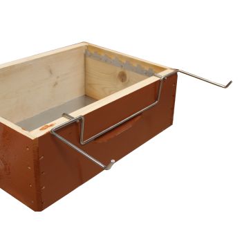 Stainless steel cable support shelf