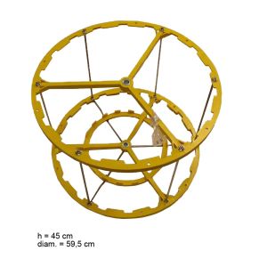 Radial d.b. extractor nylon basket electronic motor for 18 super frames