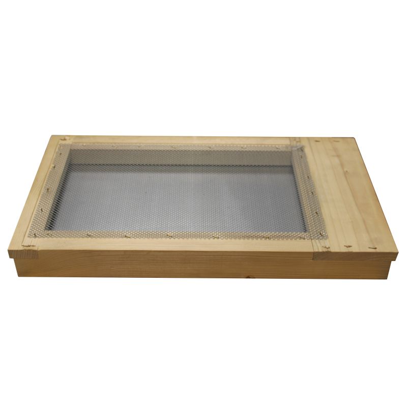 Mobile mesh bottom for d.b. 6-comb beehives Mobile mesh bottom for d.b. 6-comb beehives