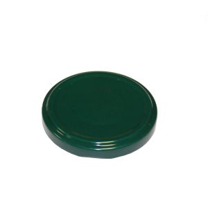 Capsula twist off to 63 con flip per vasetto vetro bocca 63 mm - verde smaltato - scatola da 1400 pezzi