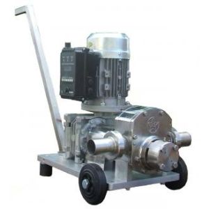 Bomba de miel pv100 con motorreductor + inversor monofásico + carro