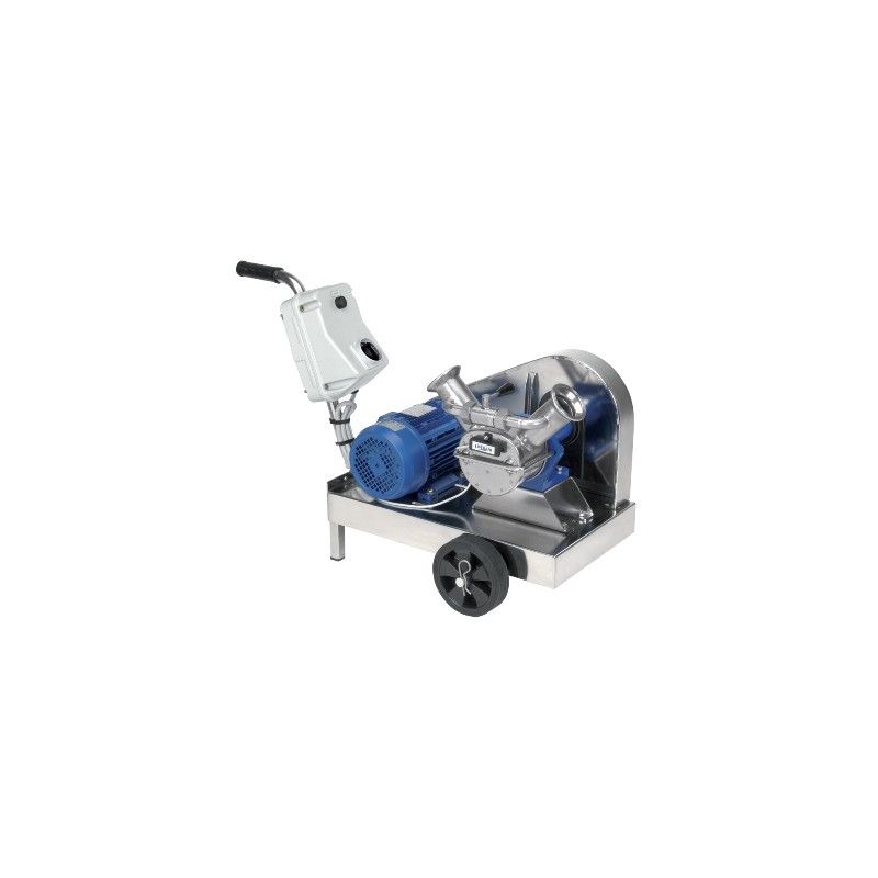 Single-phase self-priming stainless steel honey pump