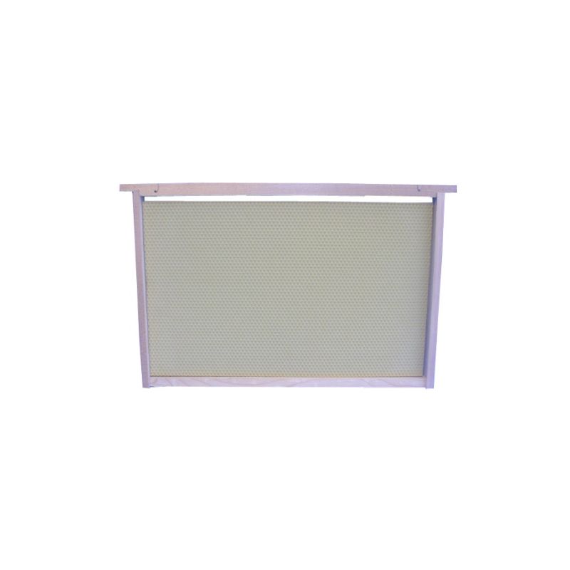 Brutraum-Rähmchen für Dadant-Blatt-Beuten mit Mittelwand (100 g)