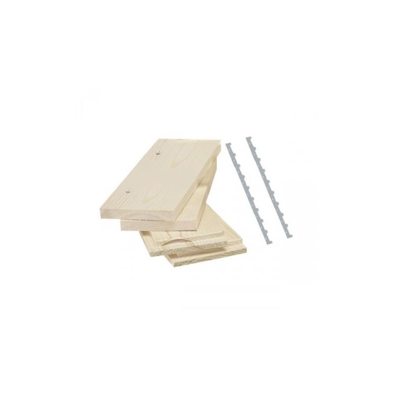 Honey super wooden honeycomb d.b. 10 frames disassembled 4 side + 2 spacers + screws Honey super wooden honeycomb d.b. 10 frames disassembled 4 side + 2 spacers + screws