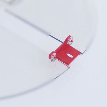 Charnière en plastique pour couvercle d'extracteur de miel radial en alliage 9