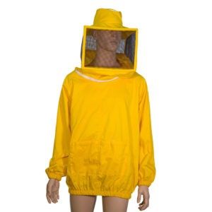 Blusón para apicultura con careta cuadrada