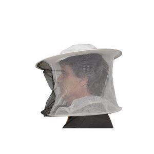 Masque pour apicolture rond en tulle (economique)