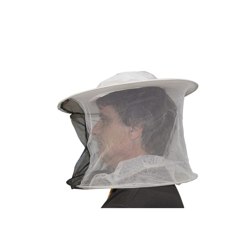 Round beekeeper hat in tulle