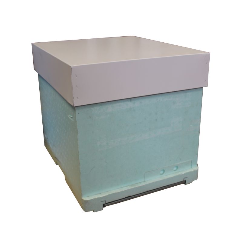 Ruche cubique en polystyrène à 10 rayons