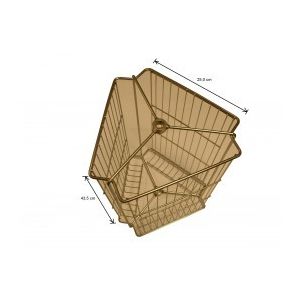 Tangential honey extractor 2008 series for 3 langstroth honeycombs