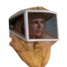 Mesh and tulle square mask
