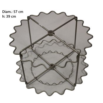 Jaula radial de acero inoxidable para extractor de miel de aleación tucano - 20 cuadros