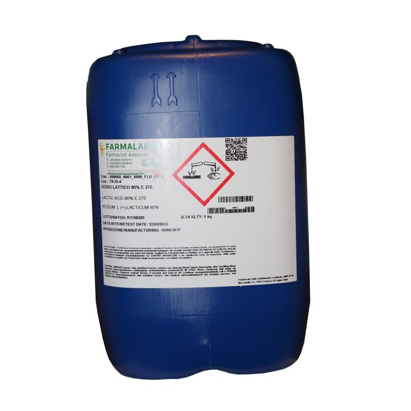 Milchsäure 80% und 270 - 5 kg