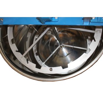 Giordan radial d.b. extracteur de miel manuel avec panier en acier inoxydable pour 20 super cadres