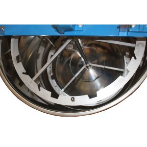 Giordan Radial-Honigschleuder D.B., manuell, mit Edelstahlkorb für 20 Honigraumwaben