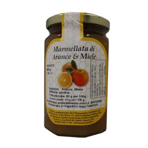 Marmelade d'orange et miel