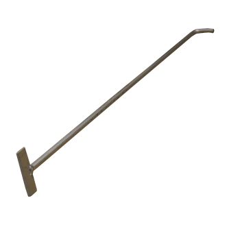 Steel beekeeping shovel for racking