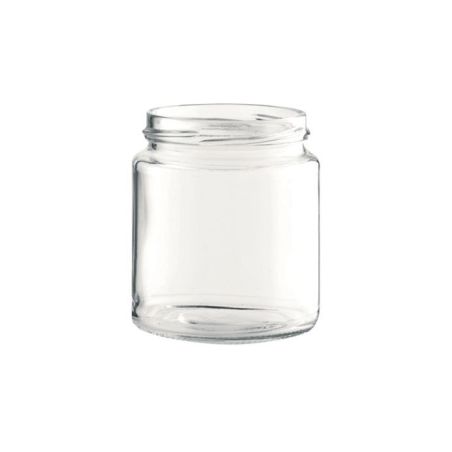 Pot en verre America - 314 ml avec capsule twist-off TO70