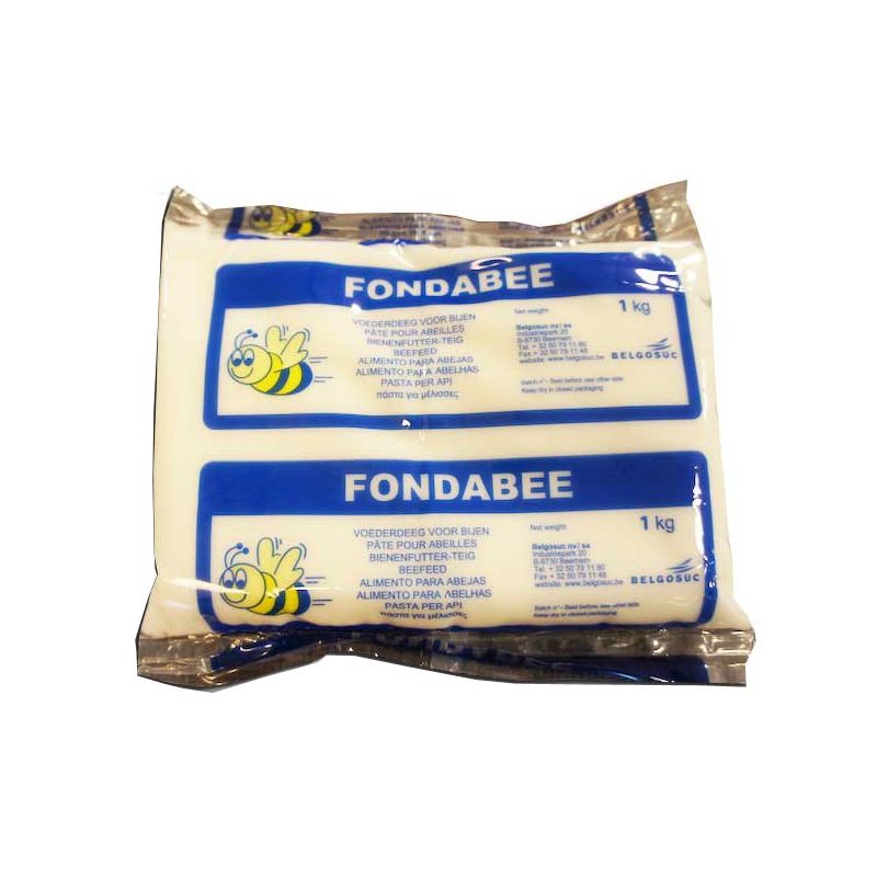 Candito in pasta "fondabee"  mangime complementare per api - pacco da 12 confez. 1 kg