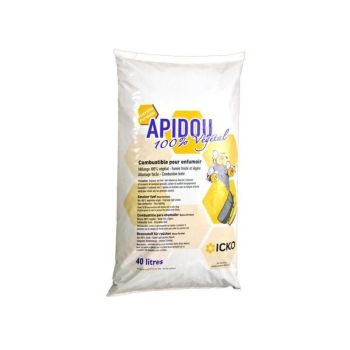 Apidou naturräucherpellets brennstoff - 25 kg/40 l