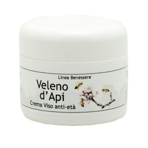 Crema viso antietà al veleno d'api