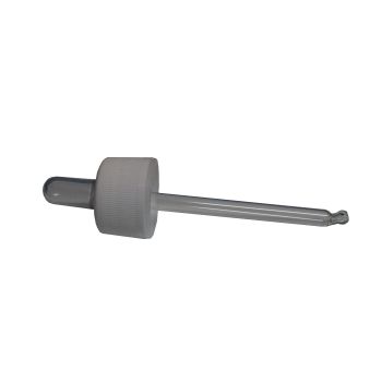 Glastropfer pfp28 mit sicherheitsband für 100 ml gelbe flasche