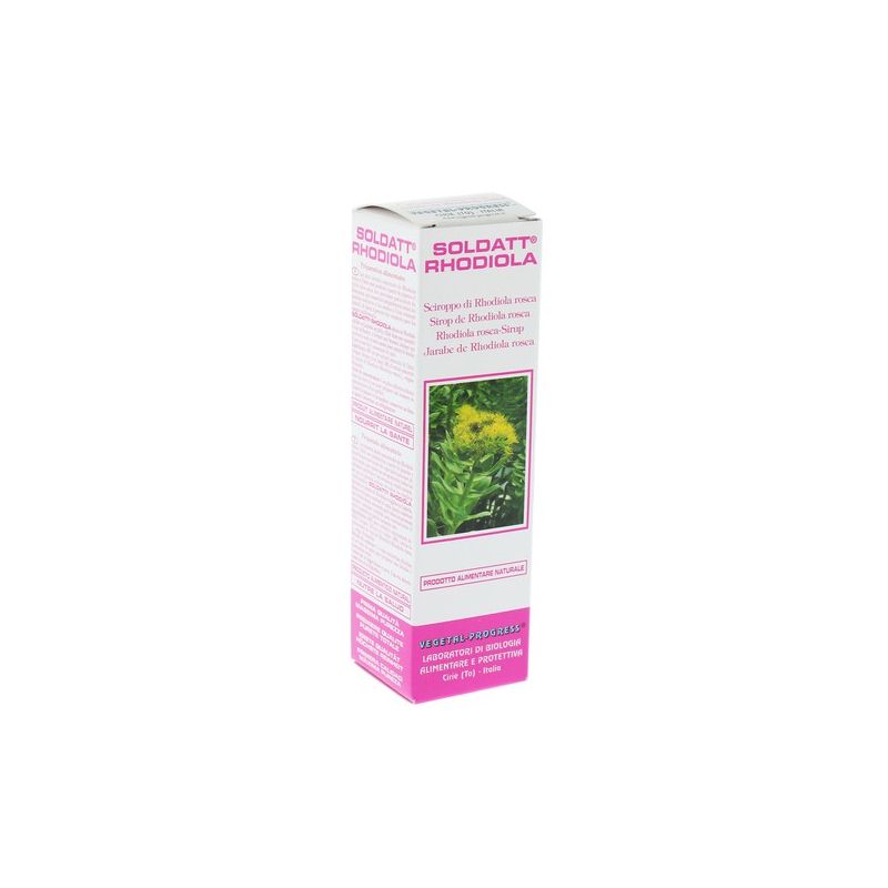 Soldatt rhodiola - sirop contre le stress - 60 ml