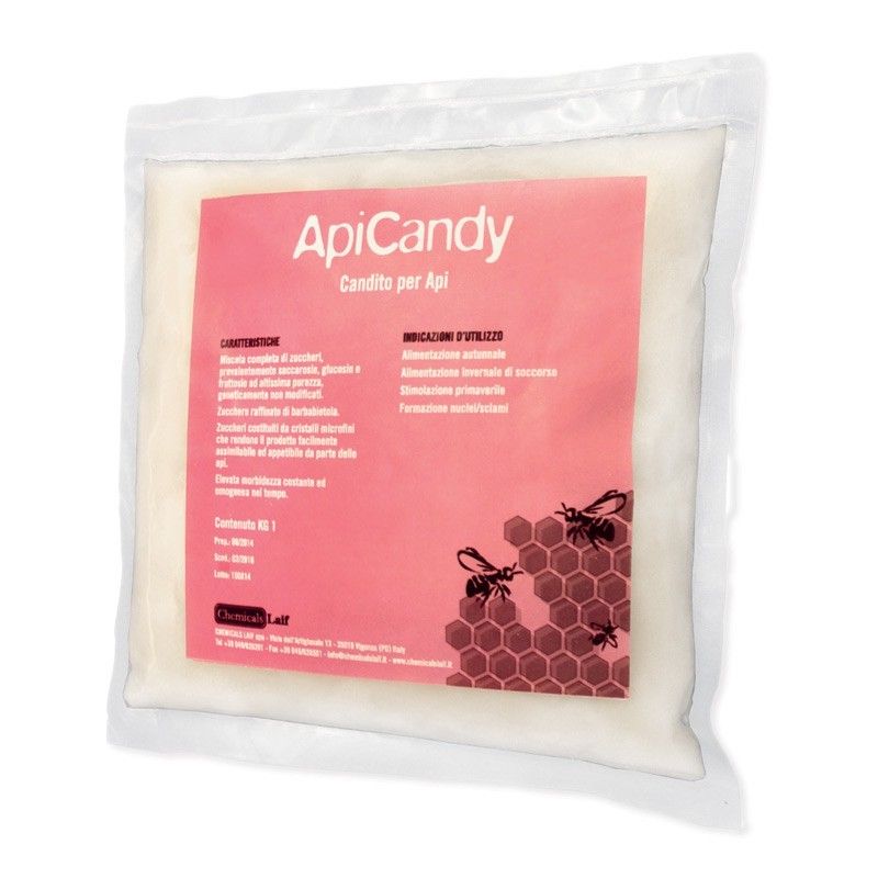 Mangime complementare per api "apicandy"  - confez. 1 kg