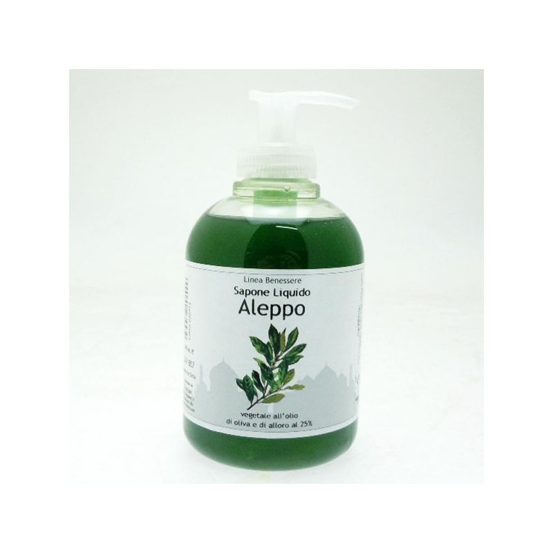 Sapone di aleppo liquido (25% olio di alloro) Sapone di aleppo liquido (25% olio di alloro)