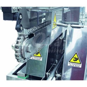 Professioneller Edelstahltisch zum Entdeckeln mit Honigschleuder, komplett mit Entdeckelungsmaschine