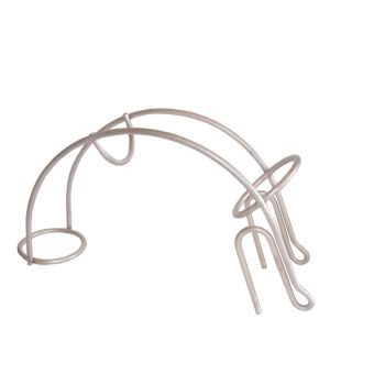 Soporte de acero inoxidable para tubo de alimentación de miel de 50 mm