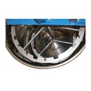 Giordan Radial-Honigschleuder D.B. mit ELOBA-Motor, mit Edelstahlkorb für 9 Honigraumwaben