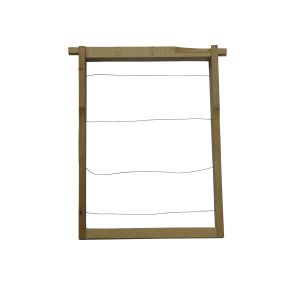 Halbbrutrahmen Dadant-Blatt Hoffman, selbstabstandhaltend