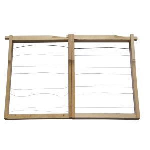 Halbbrutrahmen Dadant-Blatt Hoffman, selbstabstandhaltend