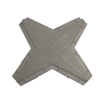 Escape de abejas de plástico de 4 vías para tabla de madera