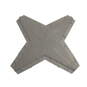 4-Wege-Bienenflucht aus Kunststoff für Holzplatte