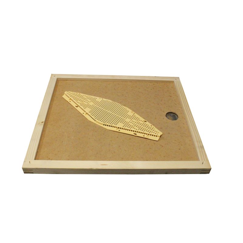 Ruche-abeilles avec échappement d.b. 12 cadres avec échappement d'abeilles en diamant