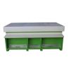 3-compartment chest for royal jelly production or queen breeding