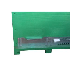 3-compartment chest for royal jelly production or queen breeding