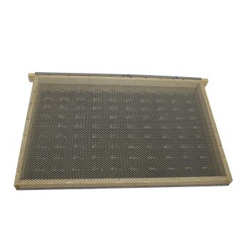 Stainless steel diaphragm for propolis collection for beehives dadant b.