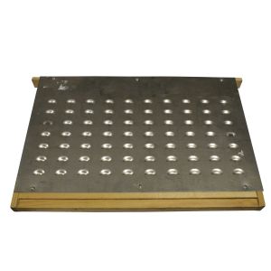 Trennplatte aus Edelstahl für Dadant-Blatt-Beute zur Gewinnung von Propolis