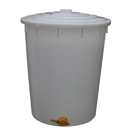 Plastic tank for honey 200 kg - with tap