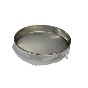 Edelstahl-Vollnetzfilter für Honig mit Nylonfiltereinsatz - für Reifetanks 25-50 kg