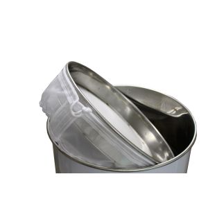 Edelstahl-Vollnetzfilter für Honig mit Nylonfiltereinsatz - für Reifetanks 25-50 kg