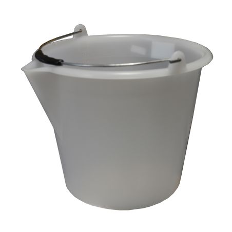 Plastic bucket under extractor - 15 l