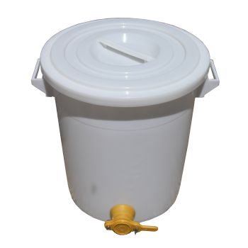 Plastic honey ripener with 50 kg tap