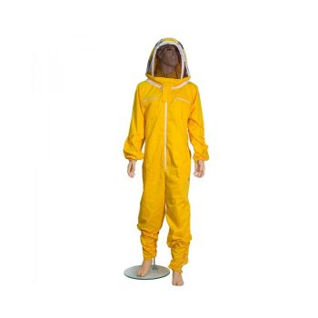 Yellow beekeeper coverall without hat