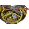 Manual radial extractor orange 9 dadant frames plastic cage