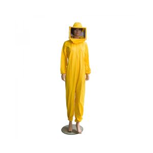 Traje de apicultor compacto con máscara cuadrada