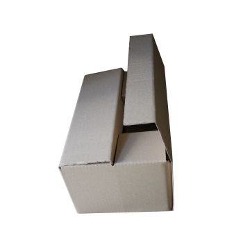 Boîte en carton brun pour 6 pots de miel de 1 kg